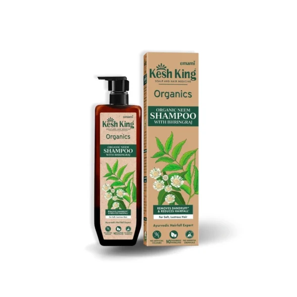 ⁦شامبو كيش كينج العضوي بعشبة النيم مع البنجراج الهندي - Kesh King Organic Shampoo⁩ - الصورة ⁦1⁩