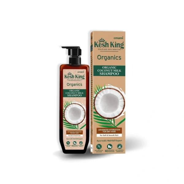 ⁦شامبو كيش كينج الهندي العضوي بجوز الهند - Kesh King Organic Coconut Shampoo⁩ - الصورة ⁦1⁩