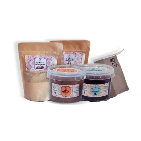 ⁦مجموعة الحمام المغربي من روزي - ROZY Moroccan Bath Set⁩ - الصورة ⁦1⁩