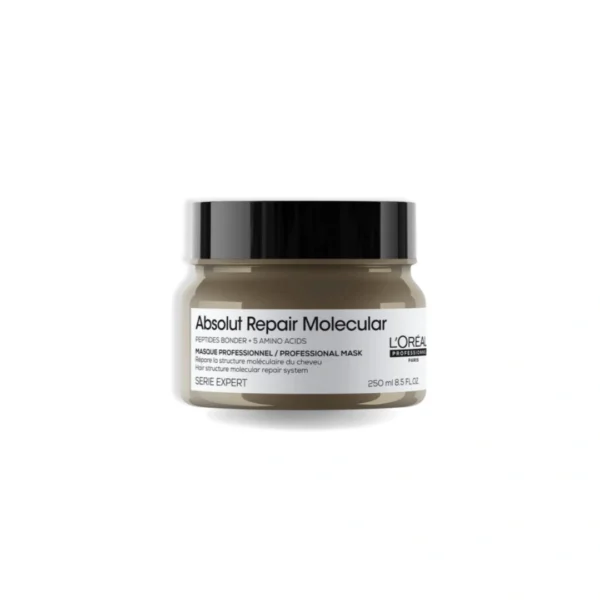 ⁦ماسك الشعر أبسولوت ريبير موليكيولر من لوريال - L'Oreal Absolut Repair Molecular Hair Mask⁩ - الصورة ⁦1⁩