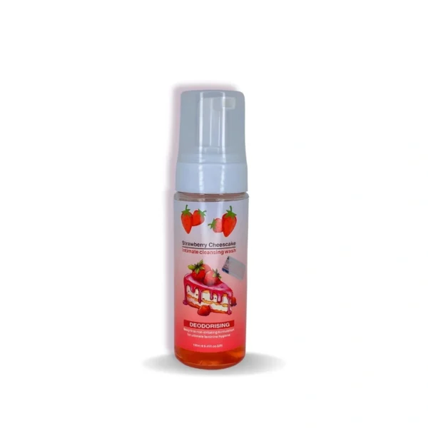 ⁦غسول فوم التشيز كيك للبكيني - Strawberry Cheesecake Intimate Cleansing Wash⁩ - الصورة ⁦1⁩