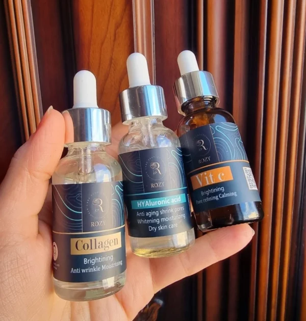 ⁦مجموعه روزي 3 سيرومات للبشره - Rozy Skin Serums Set⁩ - الصورة ⁦2⁩